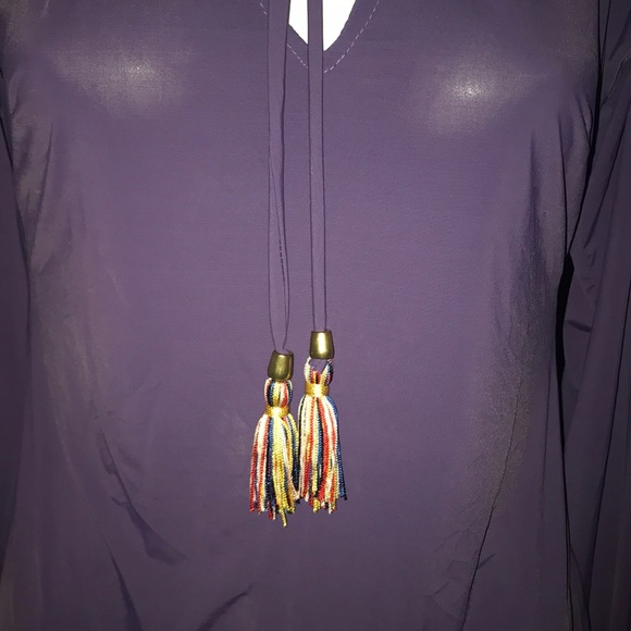 Ana María Purple top size P - Picture 4 of 4